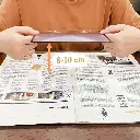 magnifying glass screen reader