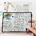 Magnifying glass screen reader